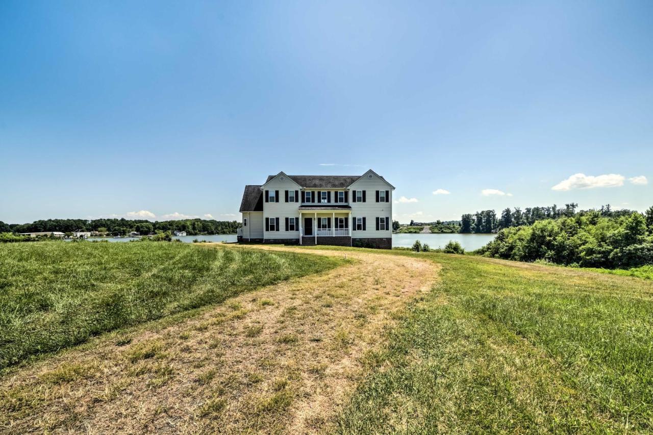 Waterfront Montross Home With Private Boat Slip! Exterior foto