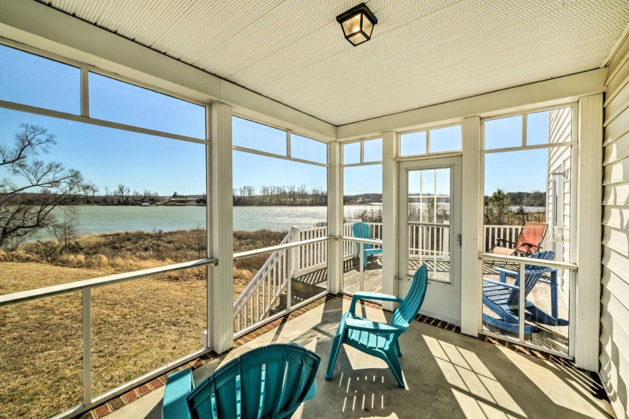 Waterfront Montross Home With Private Boat Slip! Exterior foto