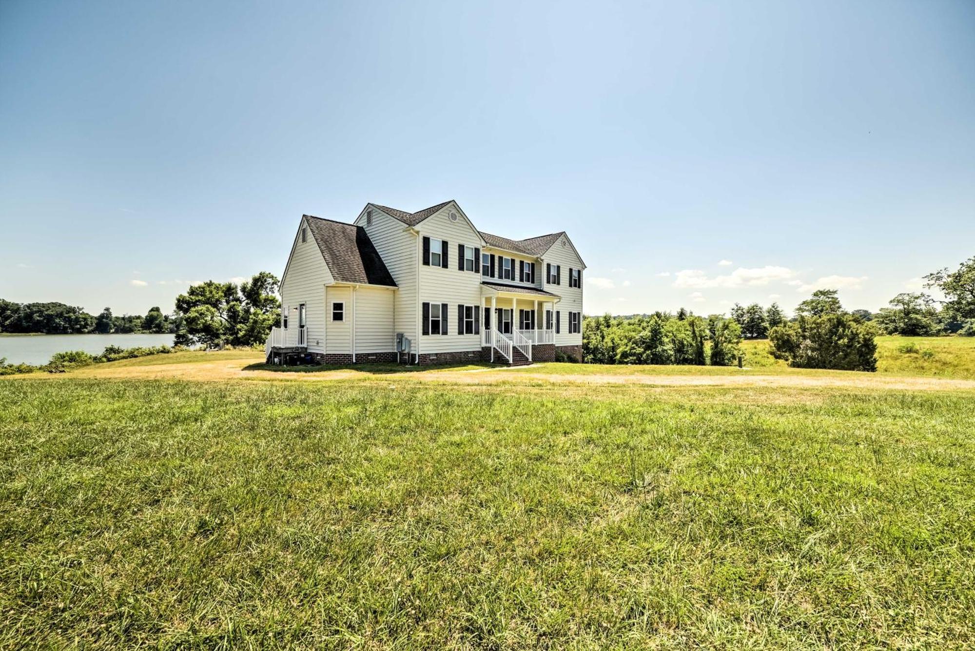 Waterfront Montross Home With Private Boat Slip! Exterior foto